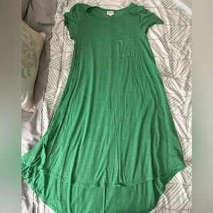Green LulaRoe dress